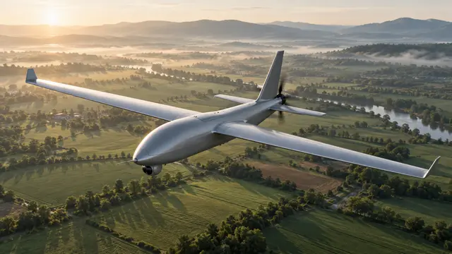 Photorealistic Proteus civilian flight concept