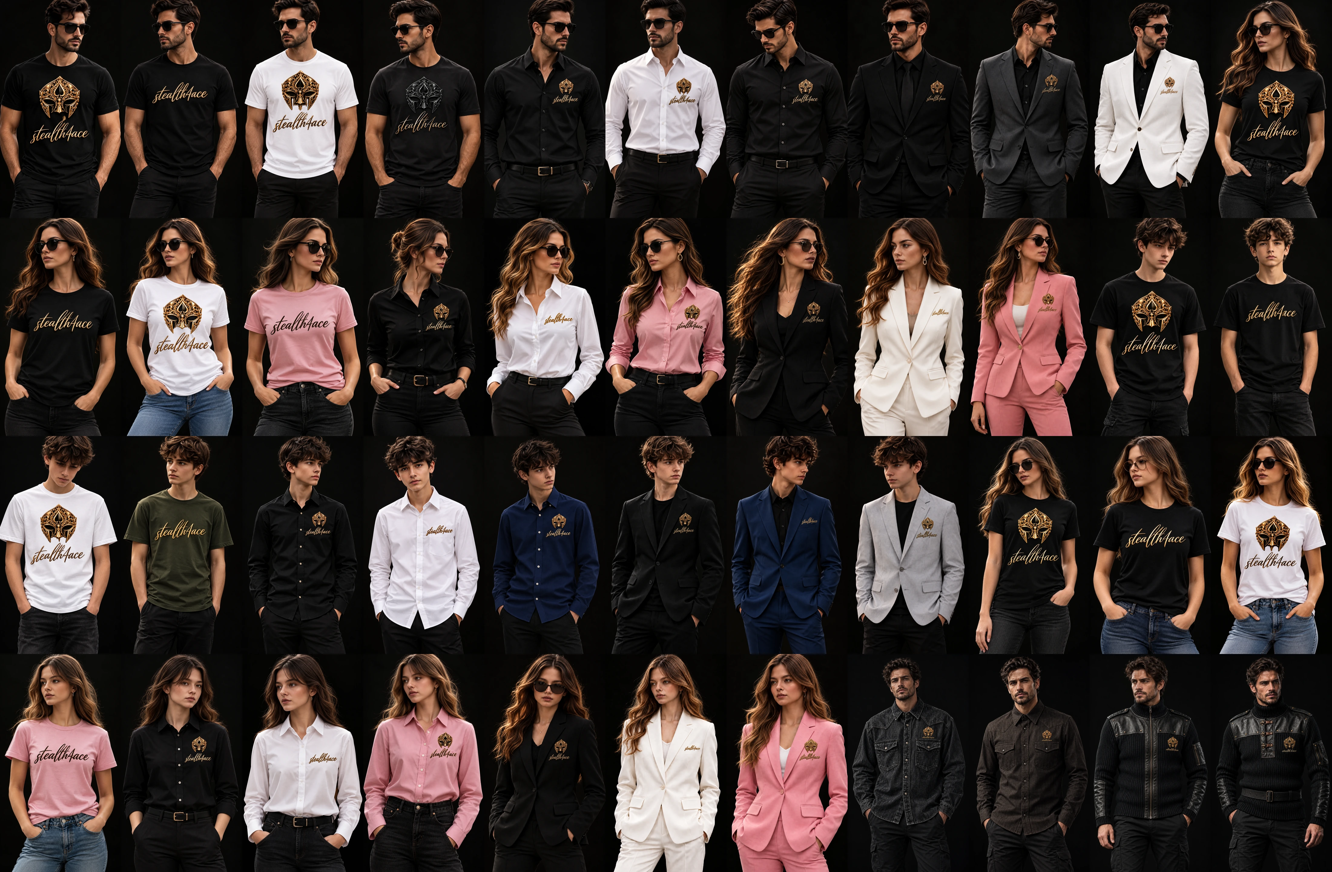 Approved stealth4ace collection lookbook